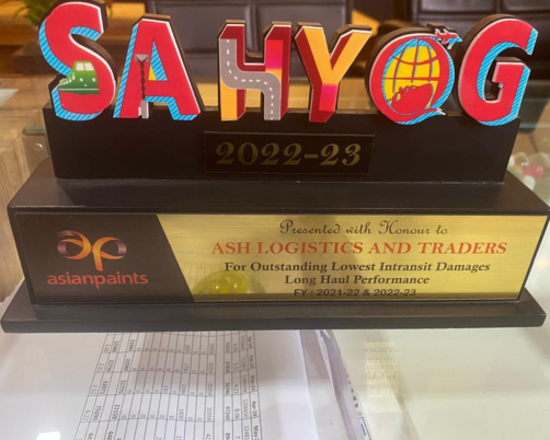 Asian Paints Sahyog Award