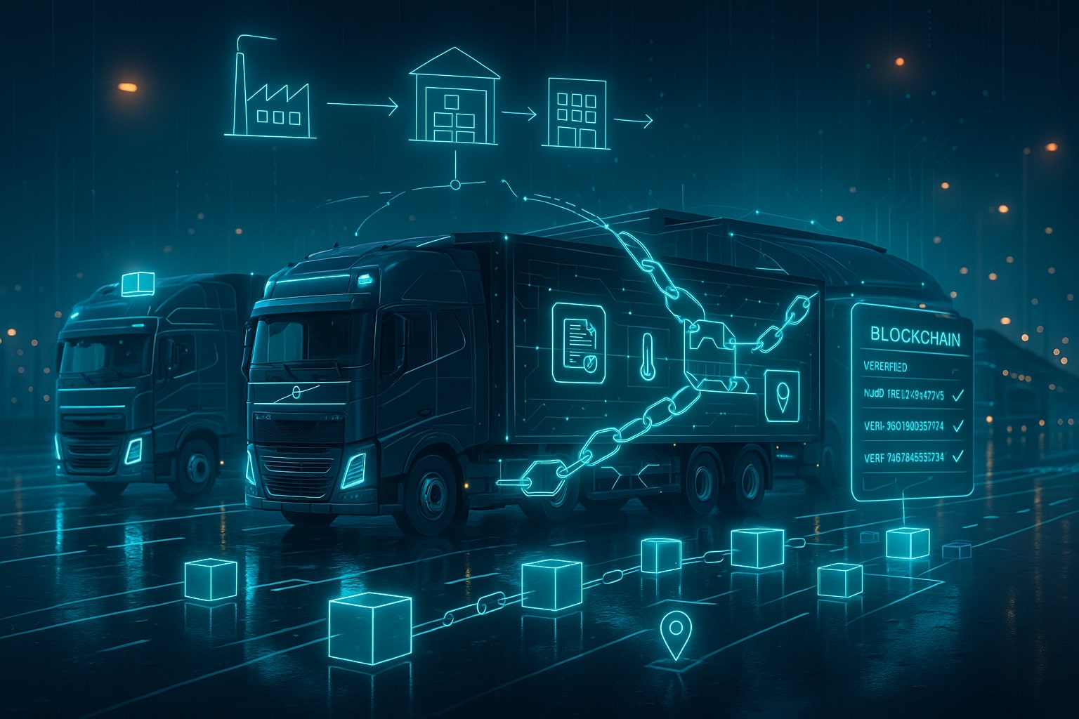 Blockchain technology in logistics