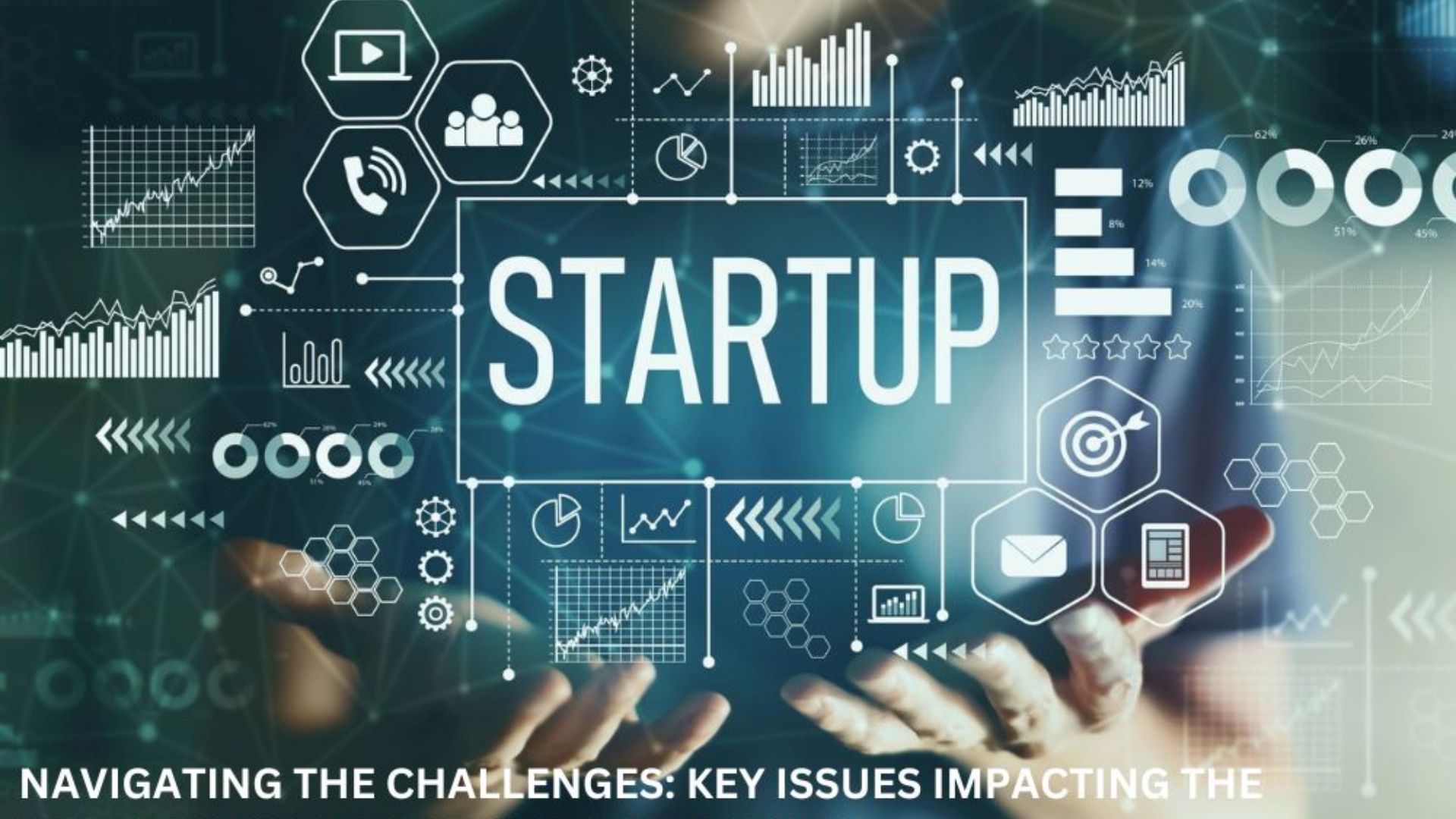 Entrepreneur managing challenges in business start-up