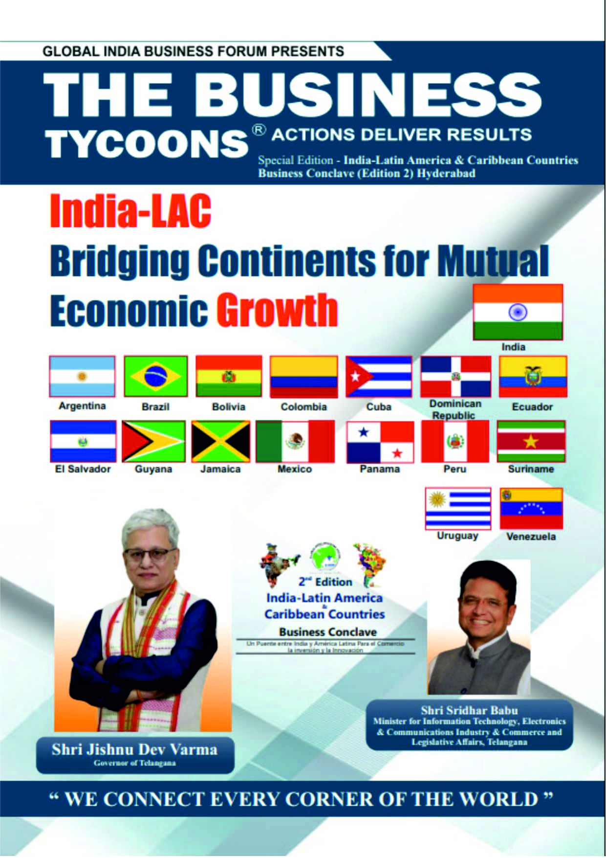 India-Latin America & Caribbean Business Conclave 2025 showcasing global leaders, trade, investments, B2B networking, and par