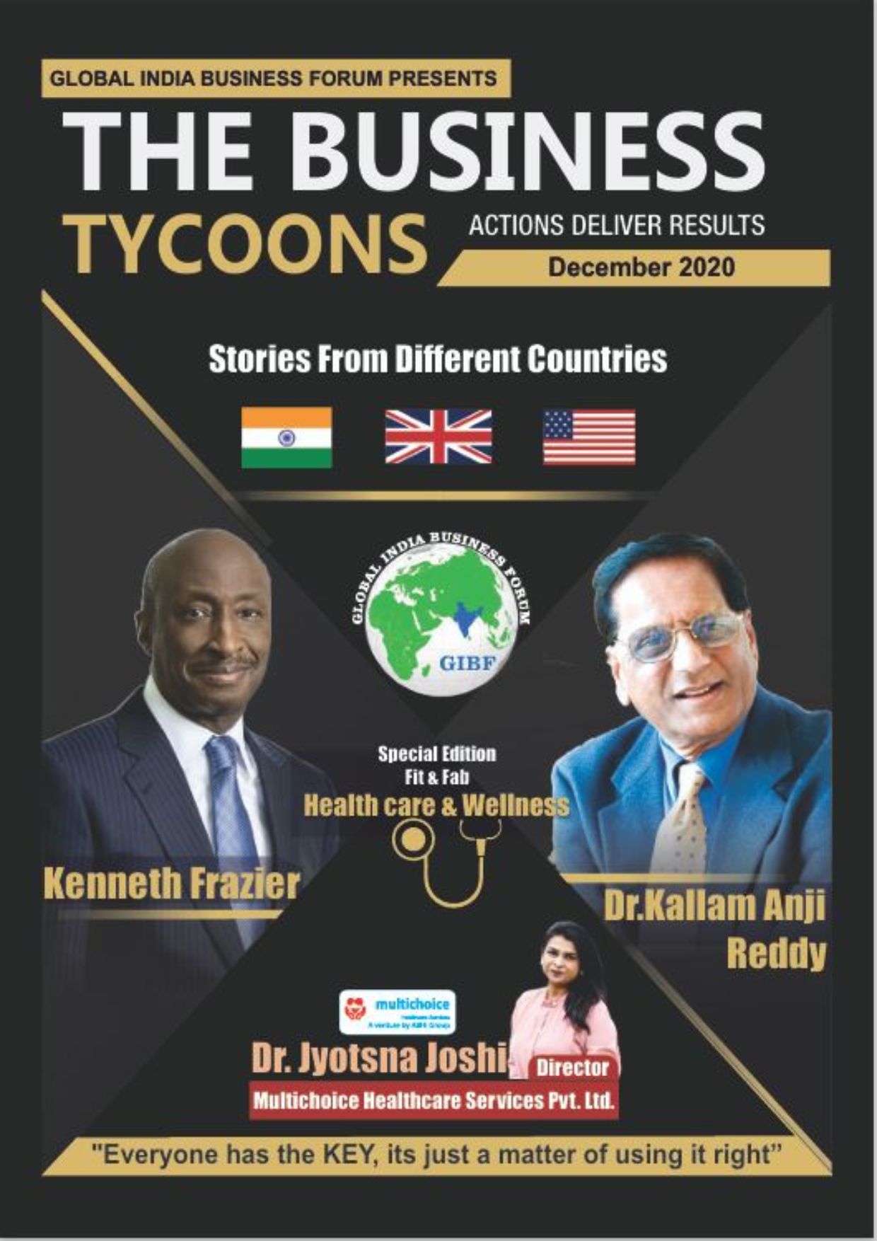 Highlights from The Business Tycoons 2023 Healthcare & Wellness edition showcasing groundbreaking innovations and leadership